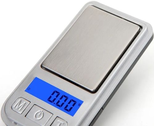 Міні кишенькові ювелірні електронні ваги 0,1-200 гр NEW 398I з LCD-дисплеєм, портативні компактні цифрові ваги з підсвічуванням і чохлом 7.2х4.1 см