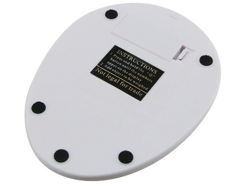 Электронные кухонные весы Domotec MS-126 с чашей до 7 кг ACS-126 / Matarix MX-407, Кулинарные весы Домотек для продуктов на батарейках Белые
