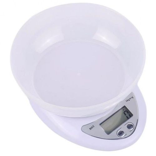 Электронные кухонные весы Domotec MS-126 с чашей до 7 кг ACS-126 / Matarix MX-407, Кулинарные весы Домотек для продуктов на батарейках Белые