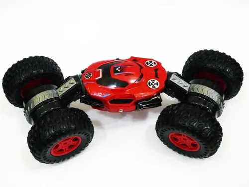 Трюкова машинка перевертиш Dance Monster RQ-2028 Red на радіокеруванні, всюдихід трансформер на пульті управління, Червона