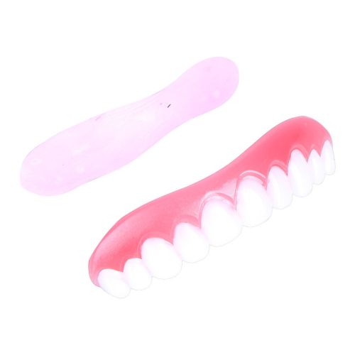 Знімні вініри для зубів Perfect smile veneers з кейсом. Голлівудська посмішка накладні зуби, капи, накладки для зубів верх, низ
