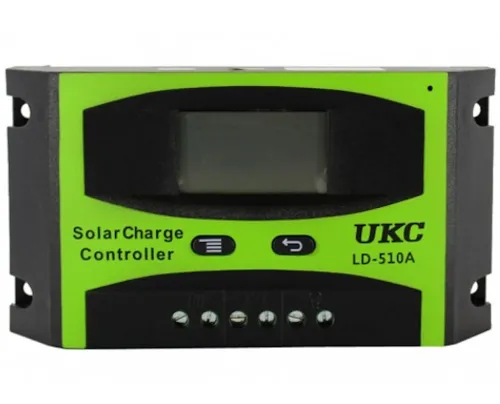 Сонячний контролер UKC LD-510A 10A c Lcd дисплеєм Solar Charge controller для сонячних панелей установок