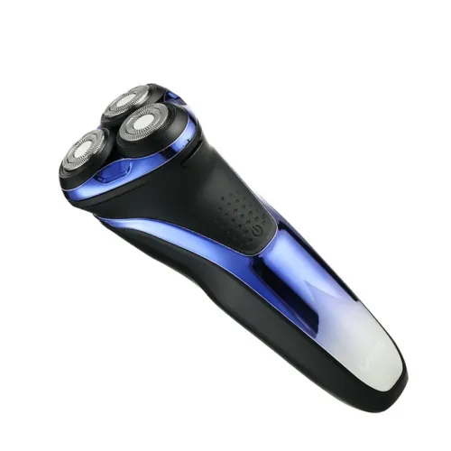 Акумуляторна чоловіча електробритва VGR V-306, Бездротова водонепроникна роторна електро бритва для вологого і сухого гоління