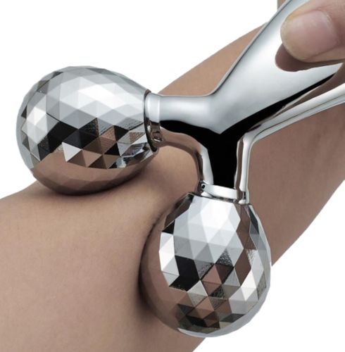 3D Роликовый массажер для тела Venko ZL-117 Anti-Cellulite антицеллюлитный ручной лифтинг для кожи лица подбородка шеи тела, водонепроницаемый прибор