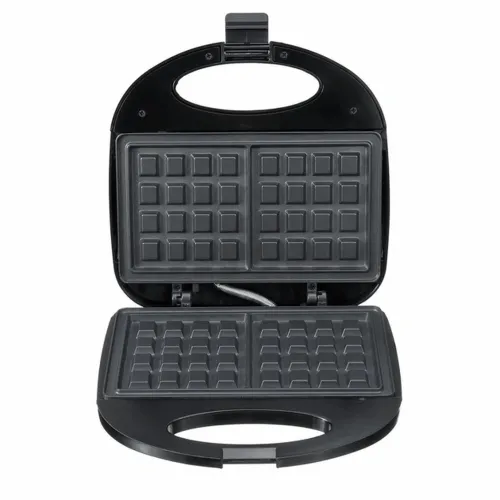  Електрична вафельниця Domotec MS-7705 з антипригарним покриттям для бельгійських вафель 1000w, Побутова бутербродниця сендвичница, Электровафельница