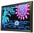 Рекламная светящаяся LED доска 300х400 ( флуоресцентная ) 400 х 300 fluorecent board 30*40