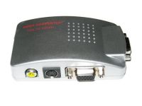 Універсальний конвертер VGA-RCA AV + S-Video TV converter з VGA на RCA для підключення від ПК до ТБ.