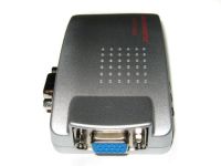 Універсальний конвертер VGA-RCA AV + S-Video TV converter з VGA на RCA для підключення від ПК до ТБ.