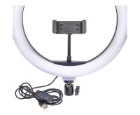 Кільцева USB LED лампа Ring Fill Light JY-360A 36 см 14 " без штатива Професійна студійна Світлодіодна CXB - 360 (теплий, нейтральний, холодний)