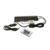 Універсальна Автомобільна RGB led підсвічування LED AMBIENT HR-01678, RGB підсвічування для авто, вологозахисна
