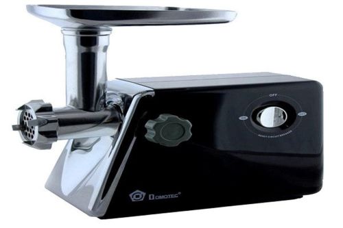 Електрична м'ясорубка Domotec MS - 2018 Black 1600W Електром'ясорубка