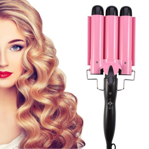 Професійна потрійна плойка для волосся JJ-928 Professional Hairdressing
