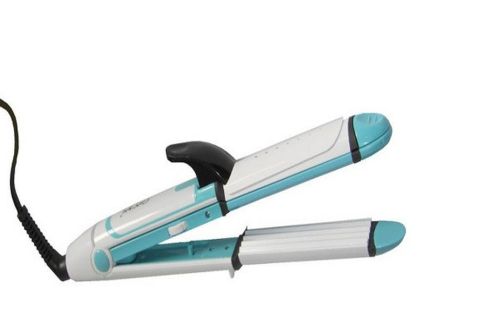 Утюжок випрямляч плойка для укладання волосся гофре 3 в 1 GEMEI GM-2921