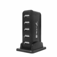 Вертикальний USB хаб HUB 2.0 Tomtop на 7 портів розгалужувач подовжувач від мережі