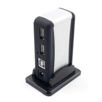 Вертикальний USB хаб HUB 2.0 Tomtop на 7 портів розгалужувач подовжувач від мережі