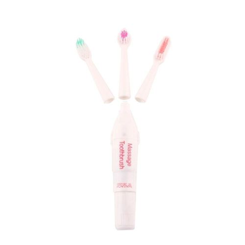 Електрична зубна щітка на батарейках 3 в 1 Massage Toothbrush R008-1
