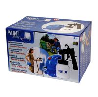 Електричний фарборозпилювач фарби Paint Zoom, ручний пульверизатор, розпилювач, TV краскопульт 3 ступеня розпилення Пейнт зум
