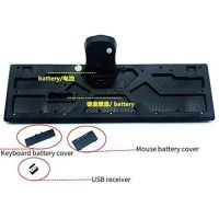 Комплект бездротова клавіатура і миша TJ-808 2.4 G Black