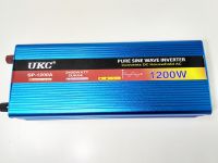 Перетворювач з чистою синусоїдою AC / DC 12V 1200W авто інвертор