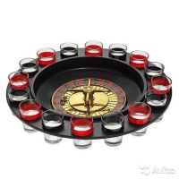 Алкогольна рулетка зі стопками Drinking Roulette Set i3 - 90 алко рулетка на 16 чарок, Алкорулетка