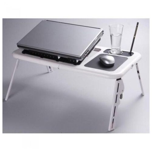 Підставка столик для ноутбука E-Table LD 09 2ма USB кулерами, Етейбл, е тейбл