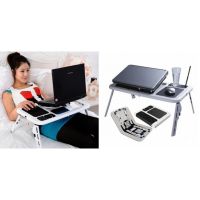 Підставка столик для ноутбука E-Table LD 09 2ма USB кулерами, Етейбл, е тейбл