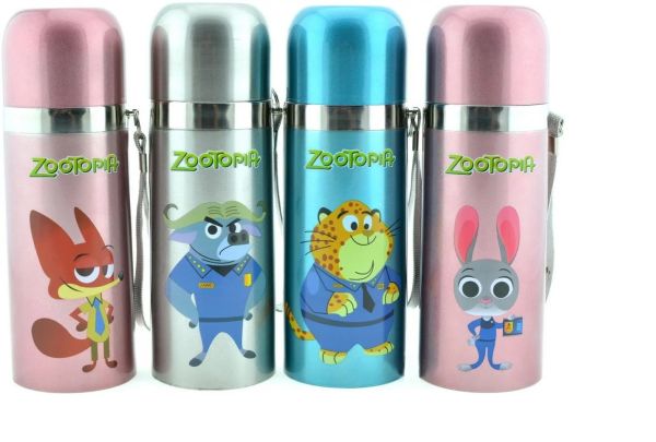 Дитячий термос Zootopia YG - 1 350 мл персонажі з мультфільму Зверополіс