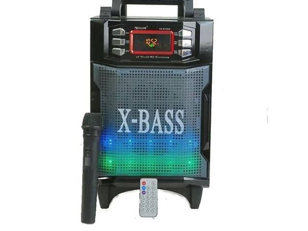 Бездротова Bluetooth колонка X - Bass Golon RX-2900BT зі світломузикою і мікрофоном