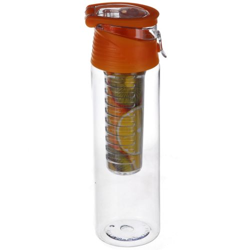 Бутылка для напитков My Bottle 6009-700 с колбой под фрукты, цвета в ассортименте