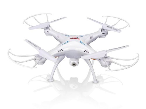 Радіокерований квадрокоптер Syma X5SW - 1 Black, White HD + FPV з HD WI-FI камерою на пульті управління