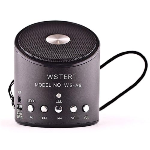 Міні портативна mp3 колонка від USB FM WS-A9