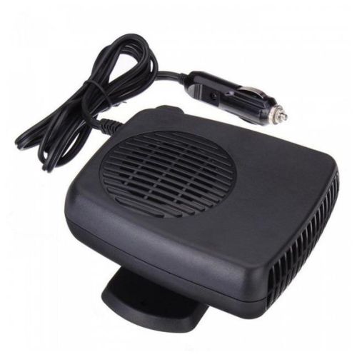 Автомобільний обігрівач салону від прикурювача Auto Heater HJ - 703 Fan 12 volt DC 200W авто дуйка, Тепловентилятор автодуйка 200 Вт Чорний