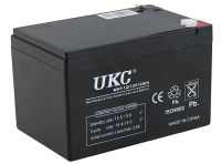 Універсальний акумулятор UKC 12V 12AH WST-12 (акумуляторна батарея 12В 12аг)