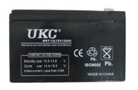 Універсальний акумулятор UKC 12V 12AH WST-12 (акумуляторна батарея 12В 12аг)