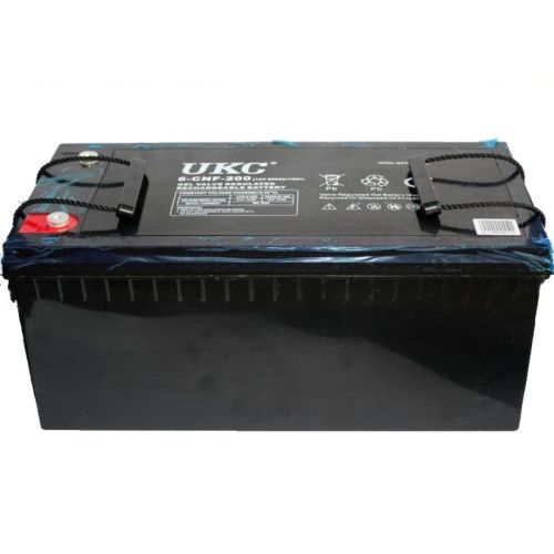 Универсальный гелевый аккумулятор GEL UKC 6-CNF-250 12V 250Ah (Аккумуляторная батарея 12В 250Ач)
