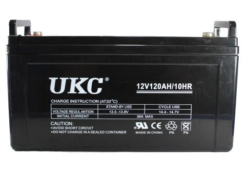 Универсальный гелевый аккумулятор GEL UKC 6-CNF-120 12V 120Ah (Аккумуляторная батарея 12В 120Ач)