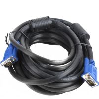 Кабель, перехідник GBX з VGA на VGA довжиною 5м з двома фільтрами інтерфейсний кабель для монітора 5 метрів з фільтром, Шнур для телевізора, проектора