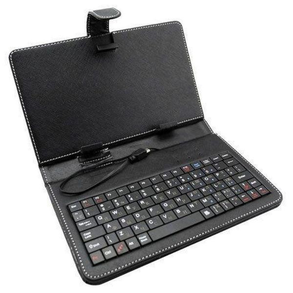 Чохол клавіатура для ПК планшета 7 Rus Black Mini і Micro Usb, чохол для планшета ПК "7"