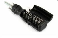 Викрутка з посиленою ручкою і насадками бітами TOOL QC002 5 насадок