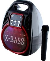 Бездротова Bluetooth колонка X - Bass Golon RX-820BT зі світломузикою і мікрофоном
