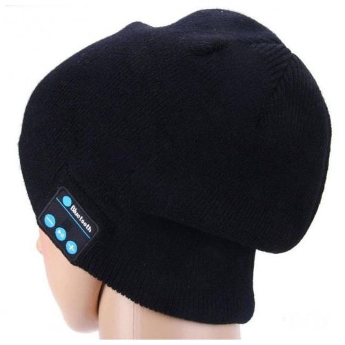 Портативна колонка Шапка з Bluetooth навушниками SPS Hat BT