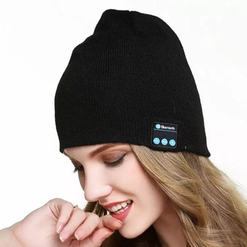 Портативна колонка Шапка з Bluetooth навушниками SPS Hat BT