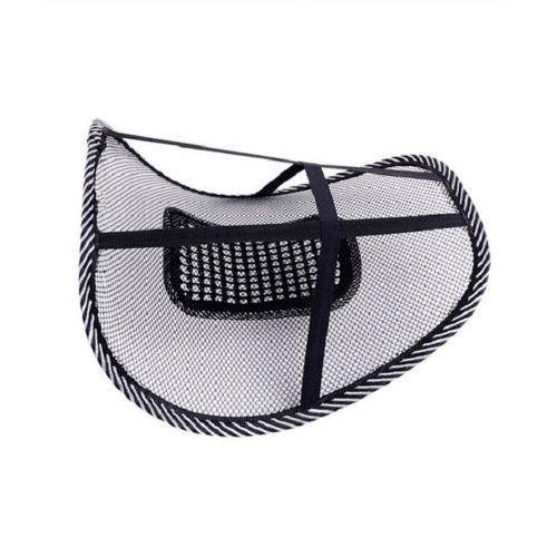 Ортопедическая спинка-подушка Plymex Seat Back c массажером Упор поясничный для спины на кресло, стул, в автоSupretto Car Back Support