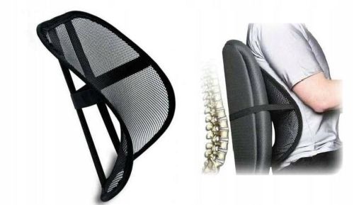 Ортопедическая спинка-подушка Plymex Seat Back c массажером Упор поясничный для спины на кресло, стул, в автоSupretto Car Back Support