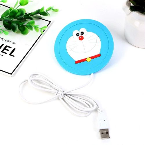 Силіконова USB підставка для чашки з підігрівом Coaster Pad (під чашку кухоль)