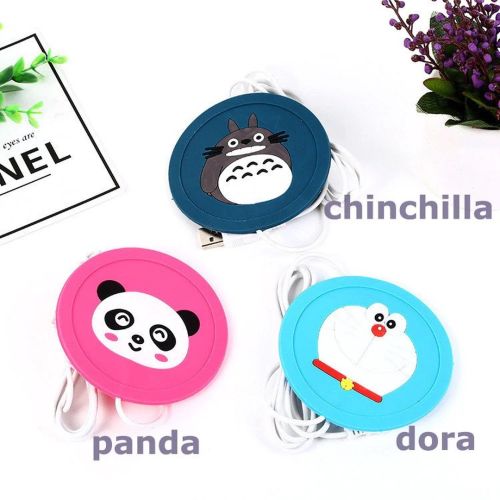 Силіконова USB підставка для чашки з підігрівом Coaster Pad (під чашку кухоль)