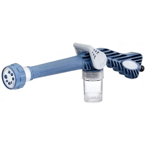 Універсальний розпилювач води Ez Jet Water Cannon, багатофункціональний розприскувач, водомет, насадка на шланг з відсіком для миючих засобів
