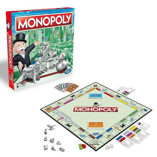 Настільна гра Монополія Hasbro 6123 оригінал Monopoly якість!