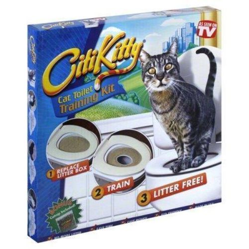 Набір для привчання кішки до туалету Citi Kitty Cat Toilet Training Kit, система привчання кішок до унітазу CitiKitty