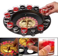 Алкогольна рулетка зі стопками Drinking Roulette Set i3 - 90 алко рулетка на 16 чарок, Алкорулетка